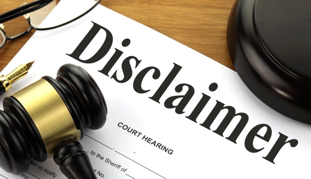 Disclaimer