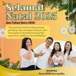 Ucapan Natal 2026 Gumas