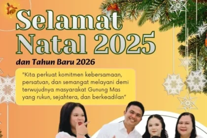 Ucapan Natal 2026 Gumas