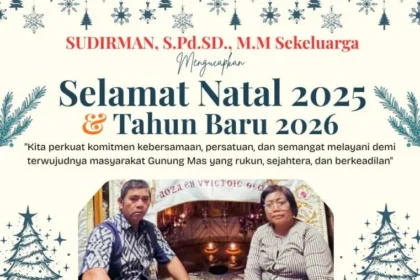 Ucapan Natal Gumas 9